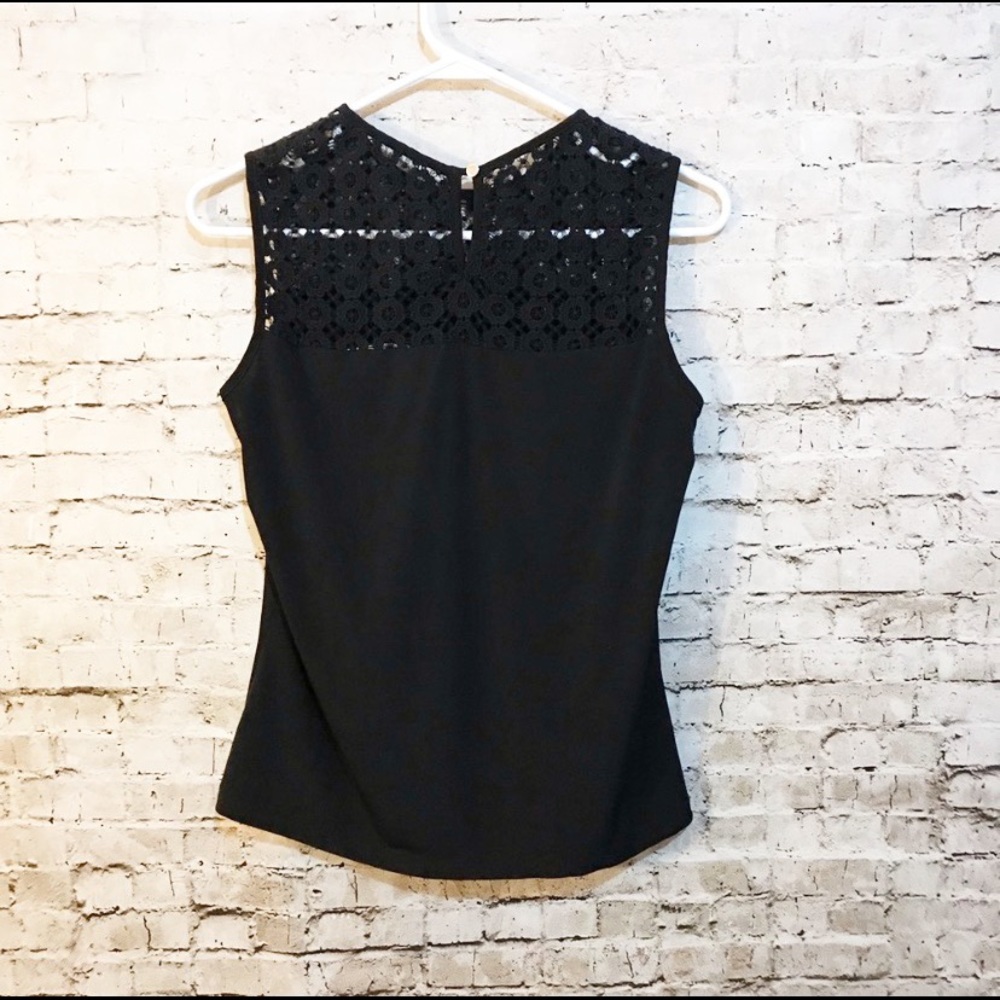 Calvin Klein Black Sleeveless Tank